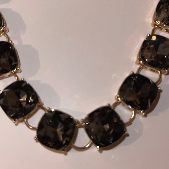 NIB- Sparkle & Bling Faux Lab Created Stone Necklace - Picture 3 of 5